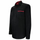 Chemise cintrée unie liseré sur poche TASSORO AE9EB1