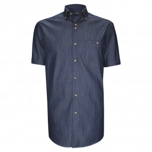 Chemisette coupe droite en jean DENIMETA AE1EBMC1