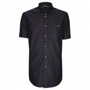 Chemisette coupe droite en jean DENIMETA AE1EBMC2