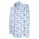 Chemise coupe droite tissu imprimé fleuri AE2AM1