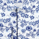 Chemise coupe droite tissu imprimé fleuri AE2AM1