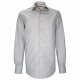 Chemise coupe droite micro-motifs brodés AE6AM1