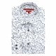 Chemise cintrée tissu imprimé fleuri AE7AM1