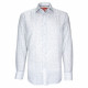 Chemise cintrée tissu imprimé zébré AE8AM1