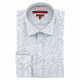 Chemise cintrée tissu imprimé zébré AE8AM1
