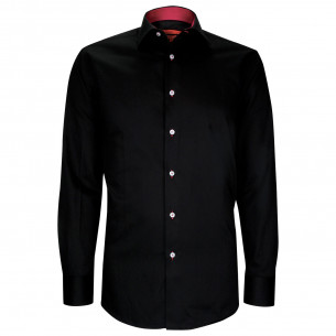 Chemise cintrée tissu uni AE9AM1