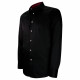 Chemise cintrée tissu uni AE9AM1