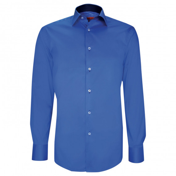 Chemise cintrée tissu uni AE9AM2