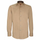 Chemise cintrée tissu uni AE9AM3