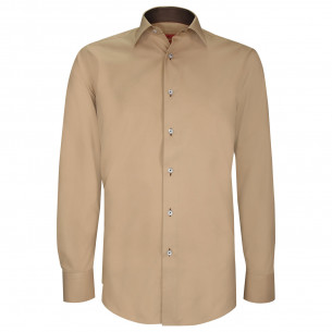 Chemise cintrée tissu uni AE9AM3