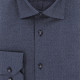 Chemise cintrée tissu structuré à motifs AE10AM1