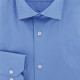 Chemise cintrée en coton uni AE12AM2