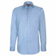 Chemise cintrée en coton sergé uni AE13AM1