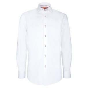 Chemise cintrée uni 100% coton AE14AM1