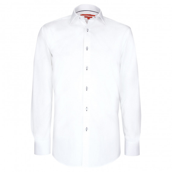 Chemise cintrée uni 100% coton AE14AM2