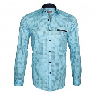 Chemise imprimée JEFFREY Andrew Mc Allister E16AM2