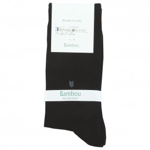 Chaussettes BAMBOU Emporio balzani ECO-BIO-BLK