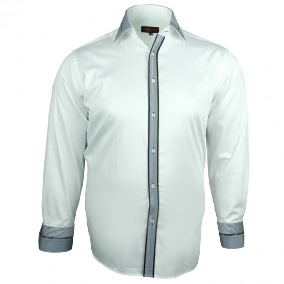 Chemise Grande taille BORSALINO Doublissimo GT-H6DB1