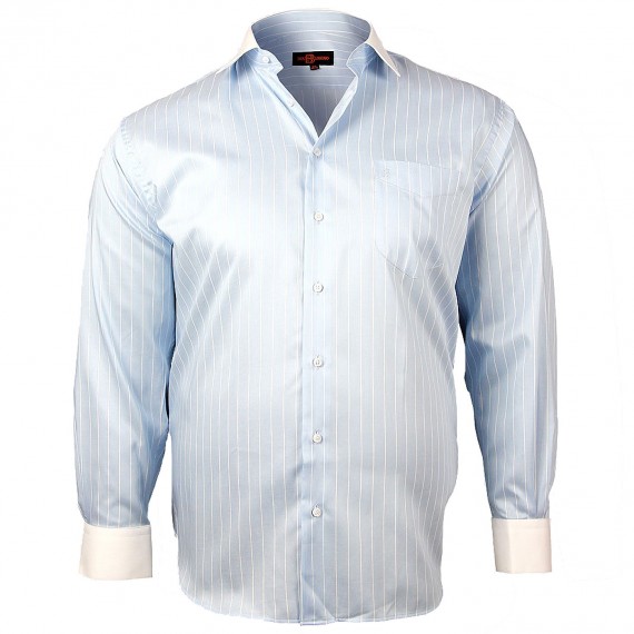 CHEMISE GRANDE TAILLE DANDY Doublissimo GT-K6DB1