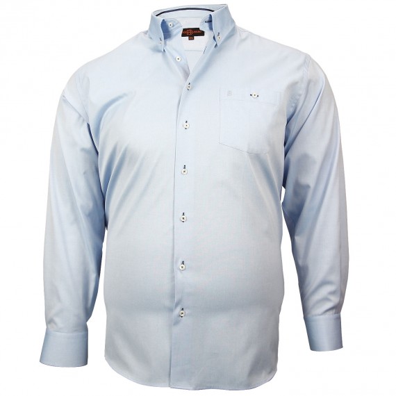 CHEMISE GRANDE TAILLE OXFORD Doublissimo GT-M1DB2