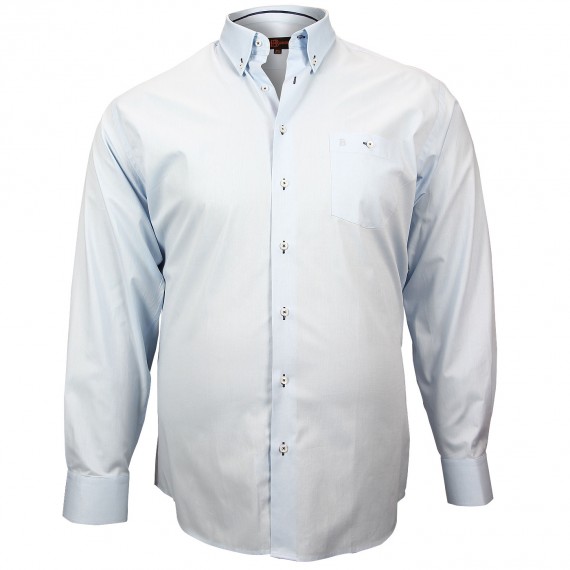 CHEMISE GRANDE TAILLE OXFORD Doublissimo GT-M1DB3