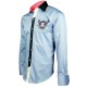 Chemise brodée LIMITED Andrew Mc Allister H11AM1
