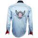 Chemise brodée LIMITED Andrew Mc Allister H11AM1