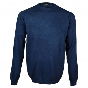 Pull roma CACHEMIRE 100% Emporio balzani H2446-NAVY