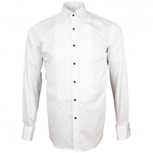 CHEMISE CEREMONIE PLASTRON MQ Emporio balzani M17EB1