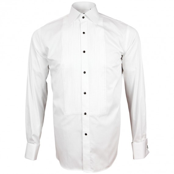 CHEMISE CEREMONIE PLASTRON MQ Emporio balzani M17EB1
