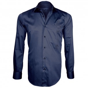 Chemise brodée LEEDS Andrew Mc Allister N1AM2