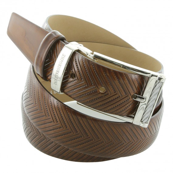 Ceinture en cuir CHEVRON Emporio balzani Q12396101-200