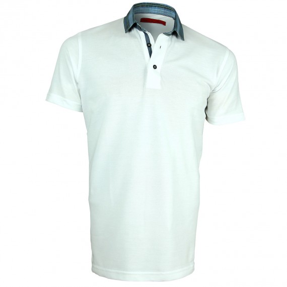 Polo col chemise CONTRAST Andrew Mc Allister Y4042-01