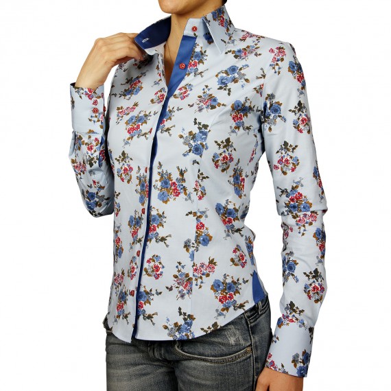 Chemise imprimée FLOWERTY Andrew Mc Allister AF1AM2