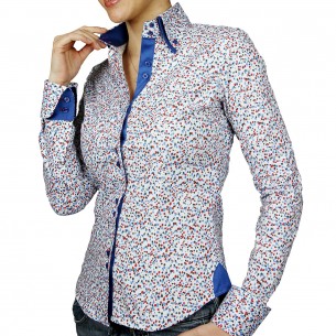 Chemise imprimée FLOWER Andrew Mc Allister AF2AM3