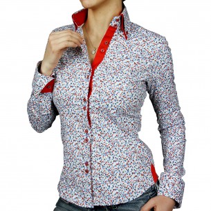 Chemise imprimée FLOWER Andrew Mc Allister AF2AM4