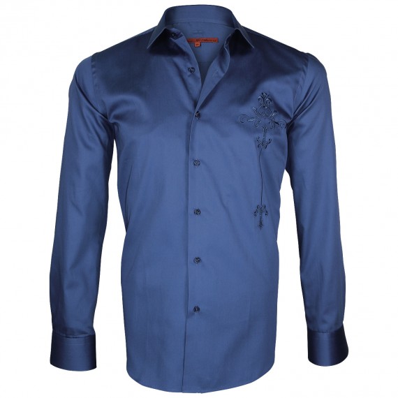 Chemise brodée LEEDS Andrew Mc Allister Q14AM3