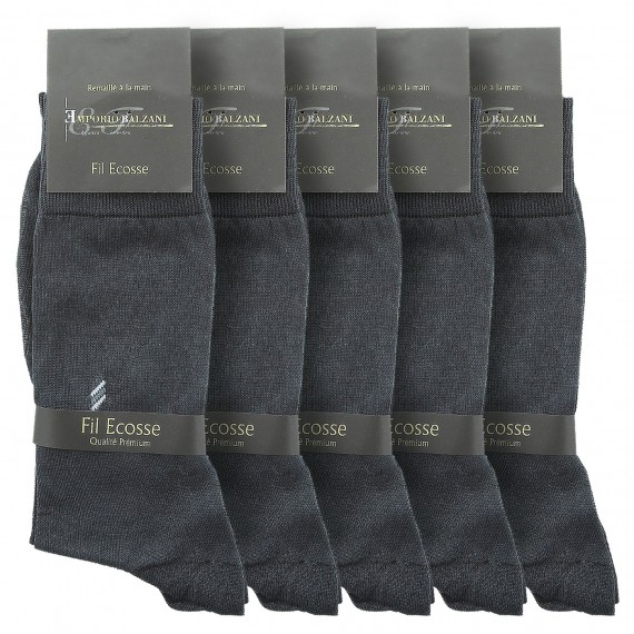 Chaussettes fil d'Ecosse Homme taille 43/46