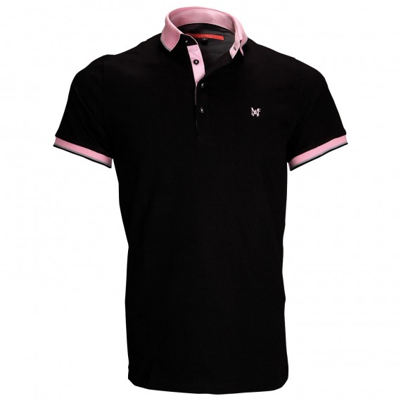 Polo piquéPIERCE Andrew Mac Allister ZB3-BLACK