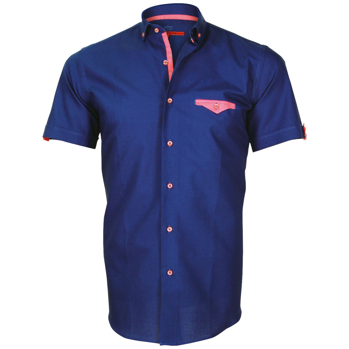 BIGBILL - CHEMISE DE TRAVAIL (BOUTONS) MANCHE COURTE - NAVY - 137 - Antonio Moreau BIGBILL - CHEMISE DE TRAVAIL (BOUTONS) MANCHE COURTE - NAVY - 137 - Antonio Moreau