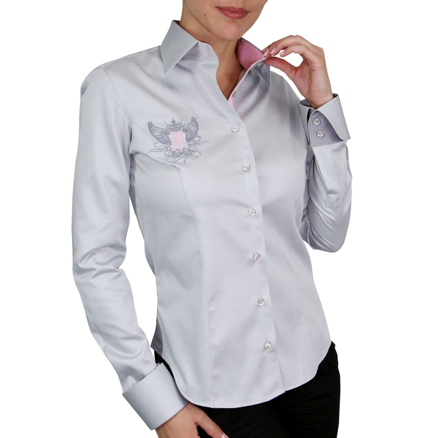 chemise femme en satin