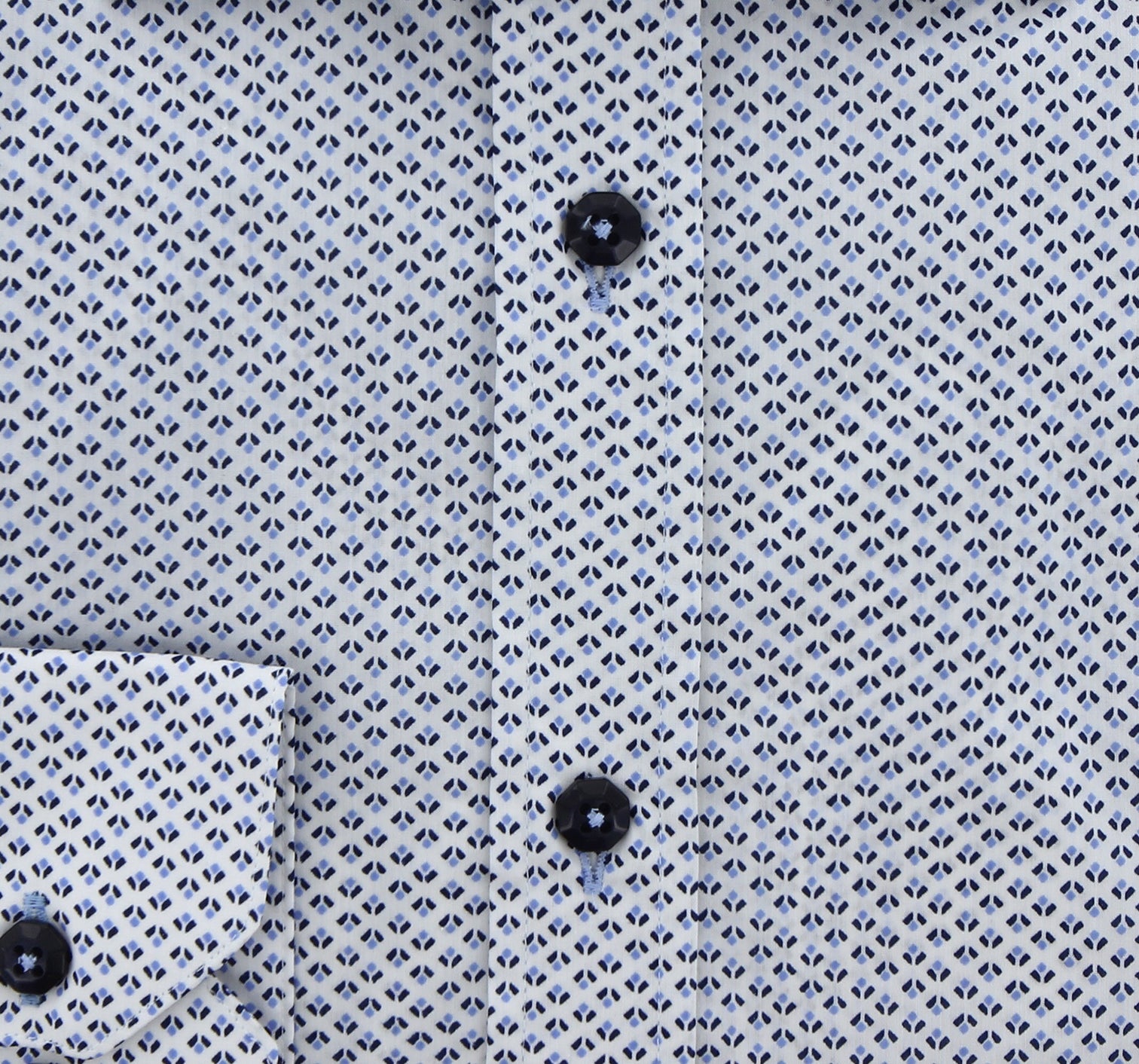 Chemise homme coupe droite à motifs BANK Andrew Mac Allister AG1AM1
