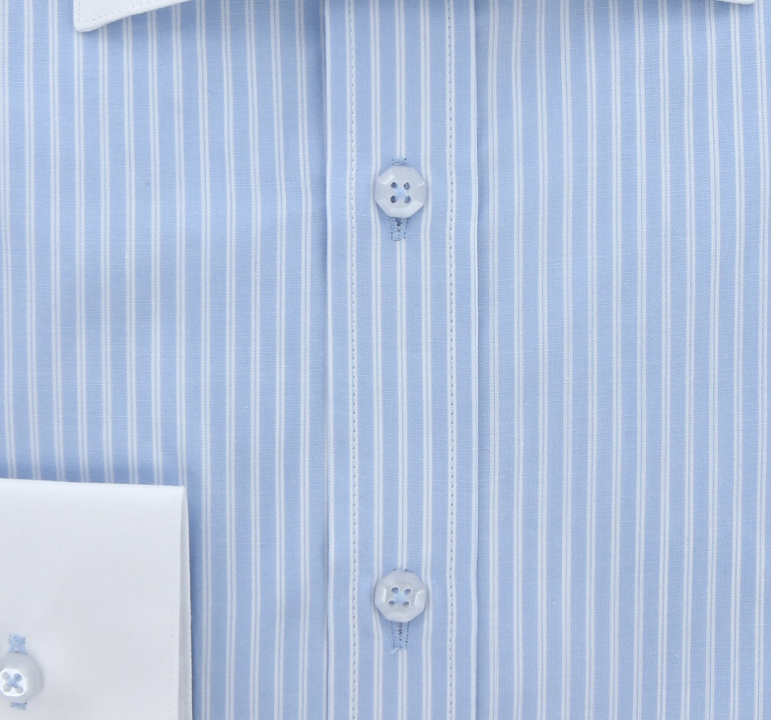 Chemise homme coupe droite à rayures LACITY Andrew Mac Allister AG4AM1