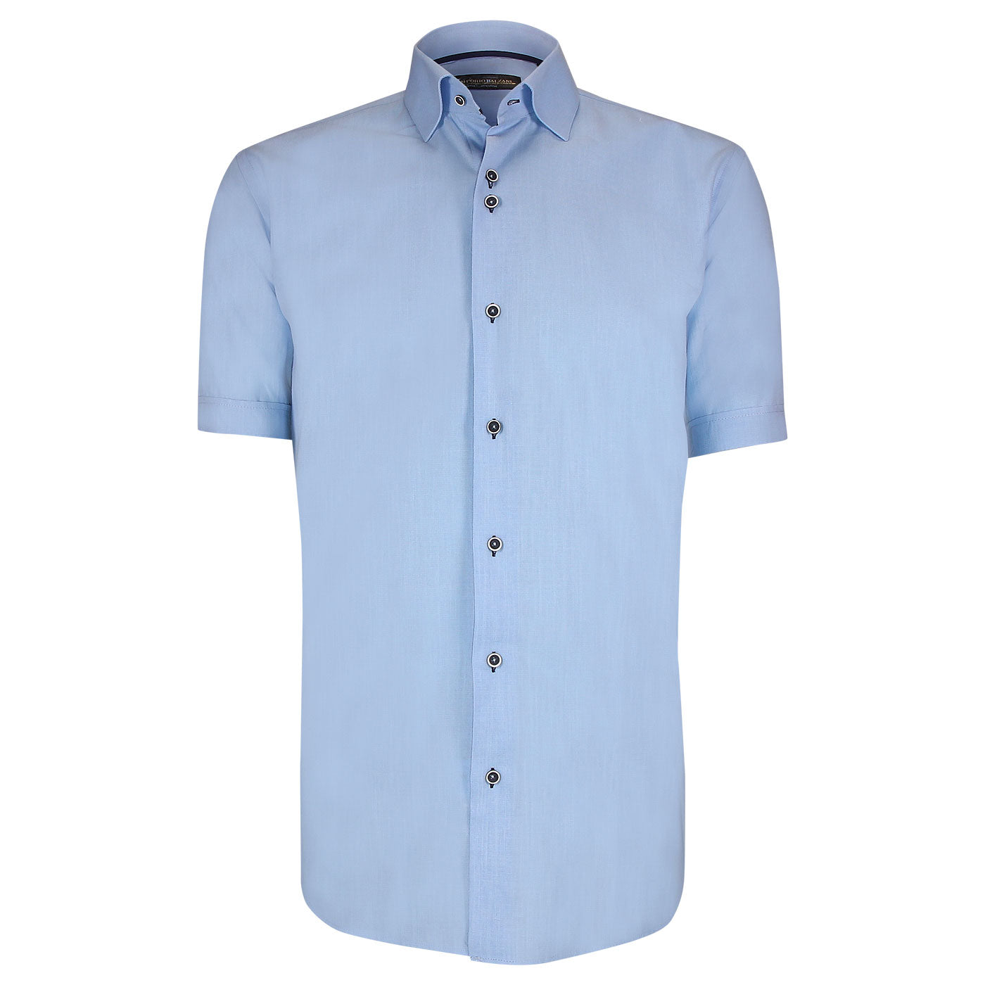 Chemisette homme lin classique coupe droite OLINA Emporio balzani