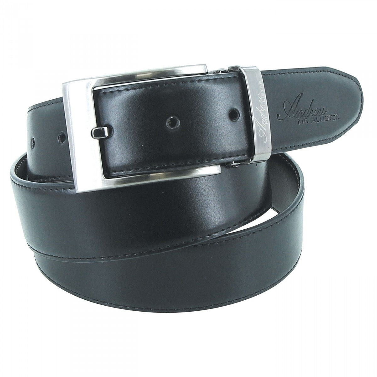 Ceinture Homme ELIOT Andrew Mc Allister QARD615 noir
