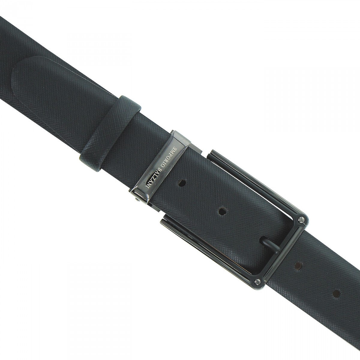 Ceinture CuirFLUVIO Emporio balzani T12000144-100 noir