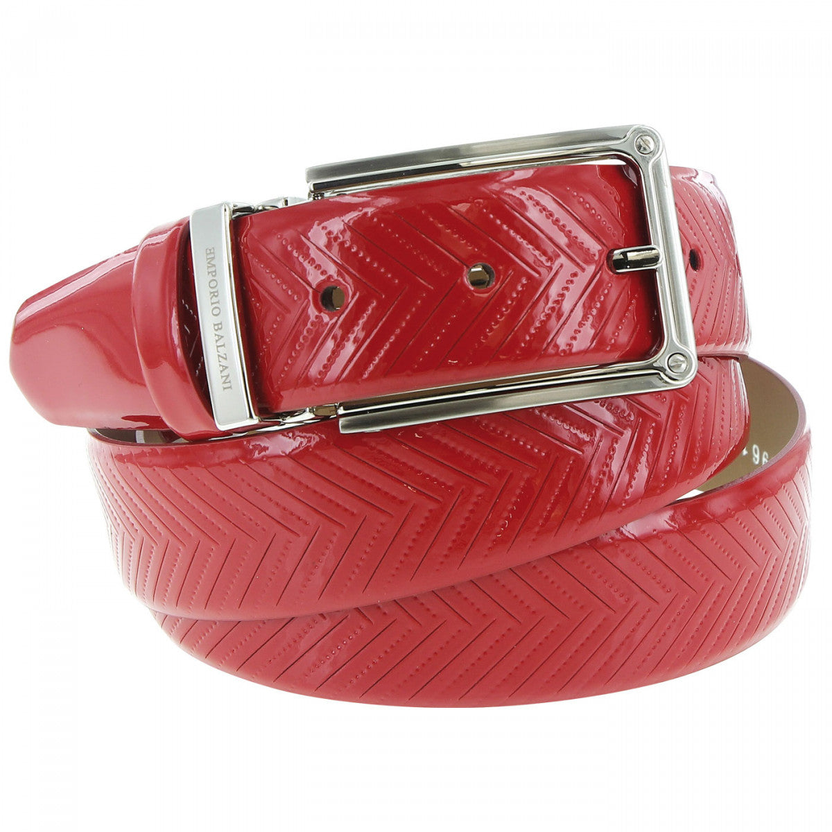 Ceinture cuirLEONARDO Emporio balzani T12396108-480 rouge