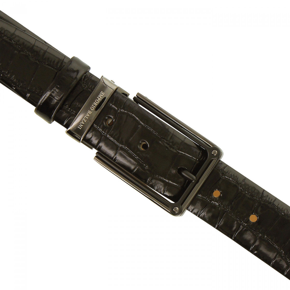 Ceinture cuirMATTI Emporio balzani T12000267-100 noir