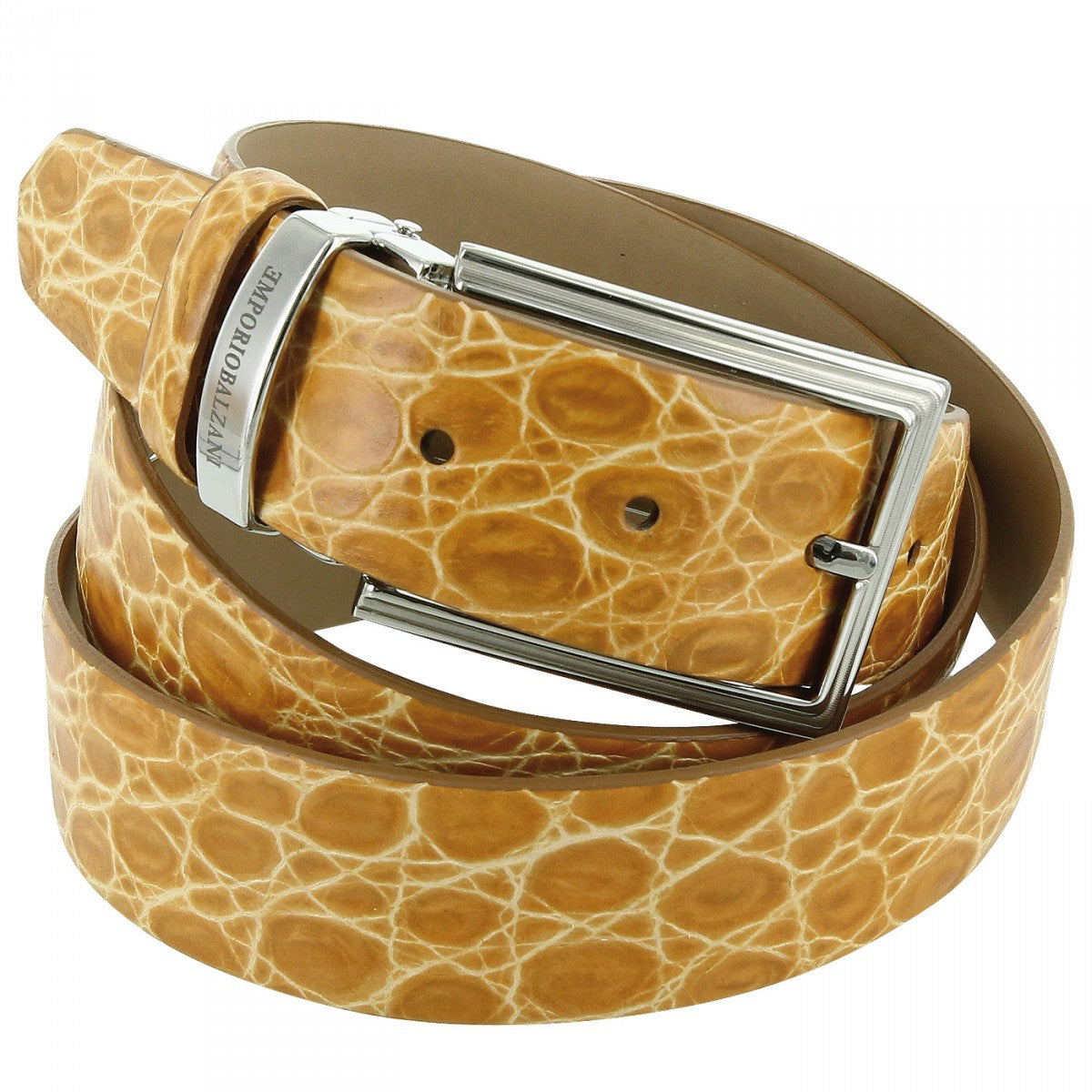 Ceinture mode CROCO Emporio balzani Q12000137-501 beige