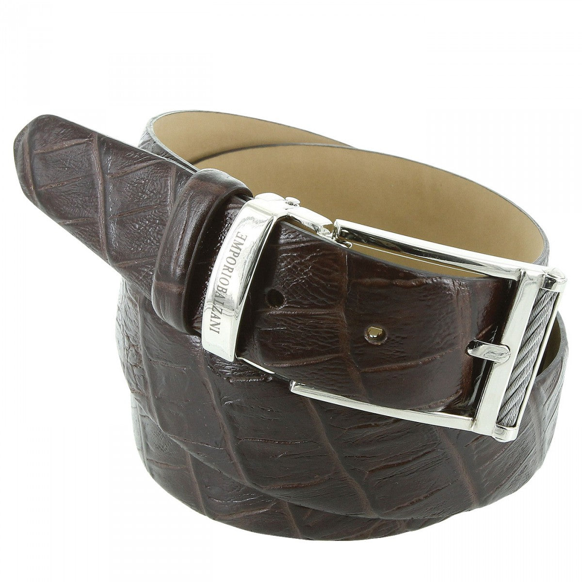 Ceinture mode CROCO Emporio balzani Q12000136-200 marron